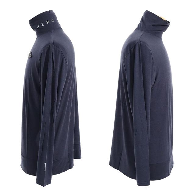 HERG1 ラグウォーム タートルネック u223010 ディティール