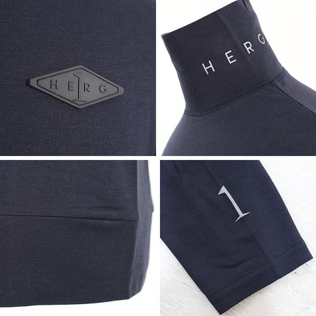 HERG1 ラグウォーム タートルネック u223010 ディティール