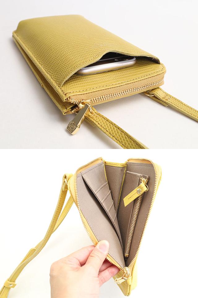 VIOLA d'ORO ヴィオラドーロ スマートフォンポシェット V-1289