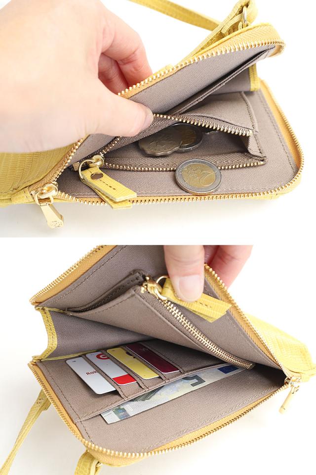 VIOLA d'ORO ヴィオラドーロ スマートフォンポシェット V-1289