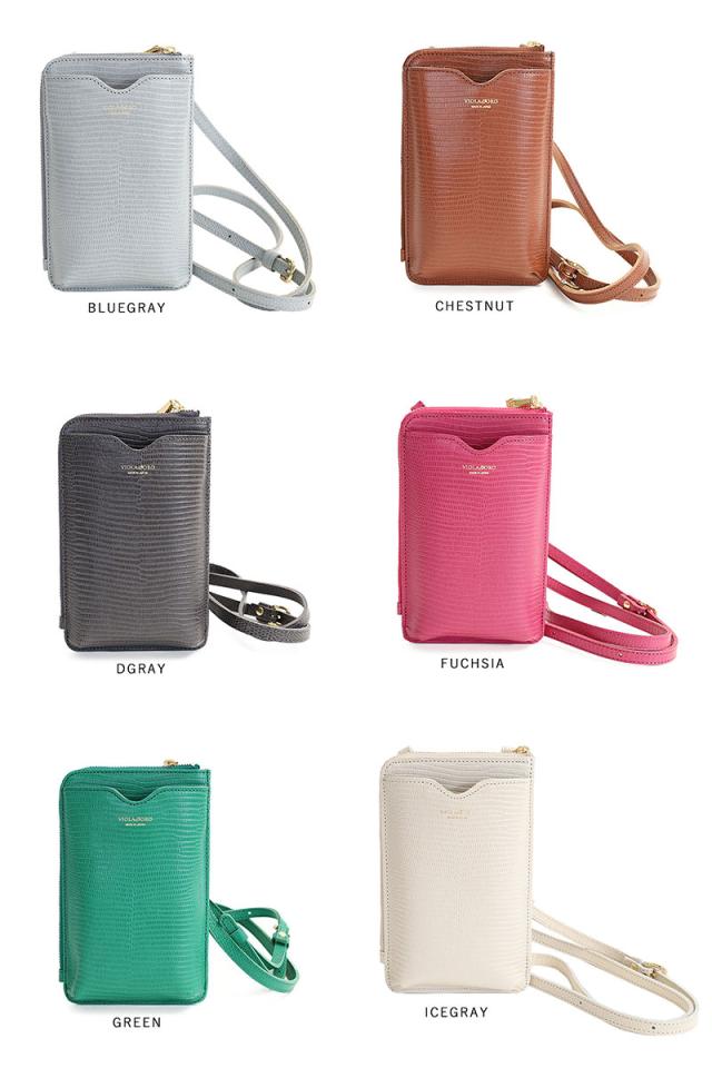 VIOLA d'ORO ヴィオラドーロ スマートフォンポシェット V-1289