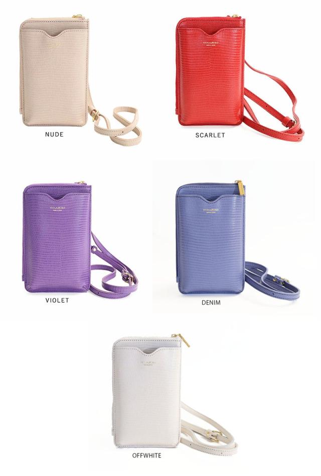 VIOLA d'ORO ヴィオラドーロ スマートフォンポシェット V-1289