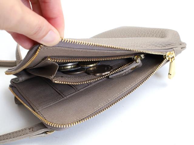 VIOLA d'ORO ヴィオラドーロ スマートフォンポシェット v-1345