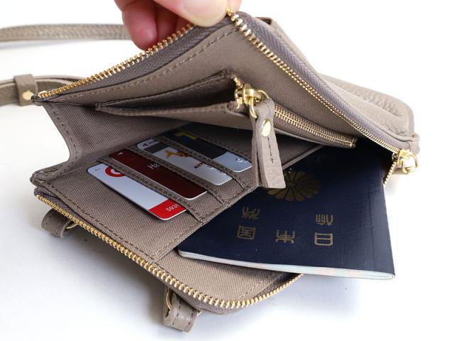 VIOLA d'ORO ヴィオラドーロ スマートフォンポシェット v-1345