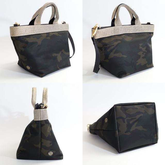 VIOLA d'ORO ヴィオラドーロ ナイロン キルティング 2wayトート v-2037