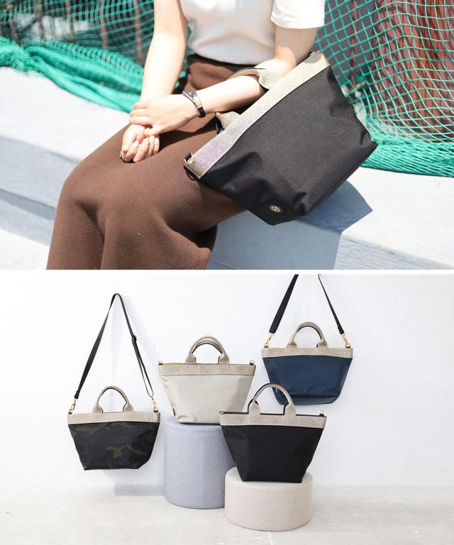 VIOLA d'ORO ヴィオラドーロ ナイロン キルティング 2wayトート v-2037 イメージ