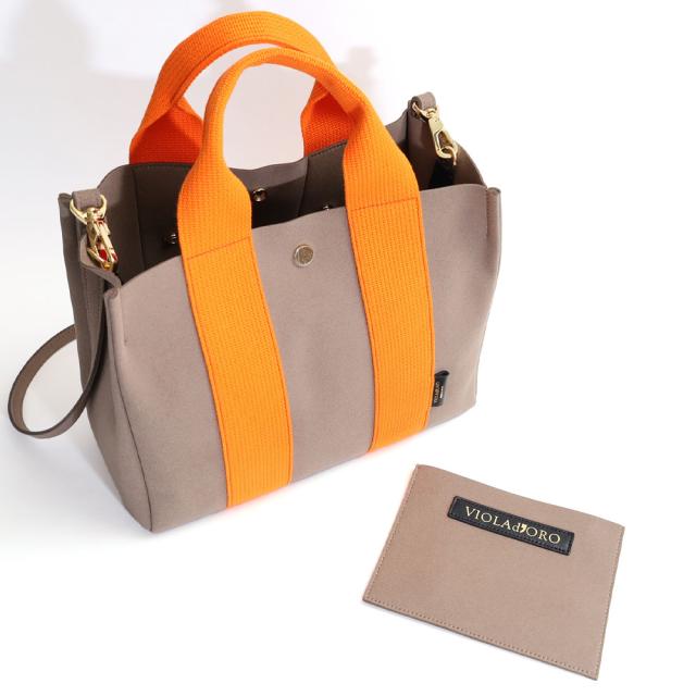 VIOLA d'ORO ヴィオラドーロ トートバッグ v-2217