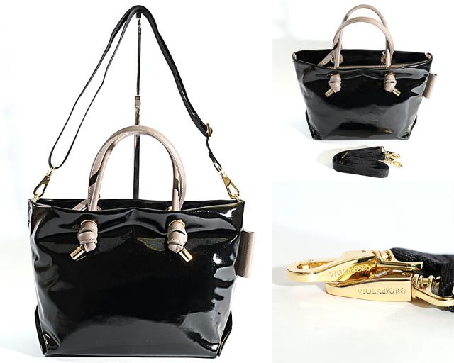 VIOLA d'ORO ヴィオラドーロ トートバッグ v-2254