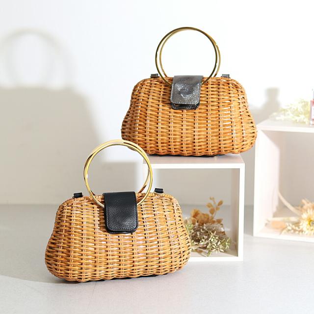 VIOLA d'ORO ヴィオラドーロ かごバッグ v-8130