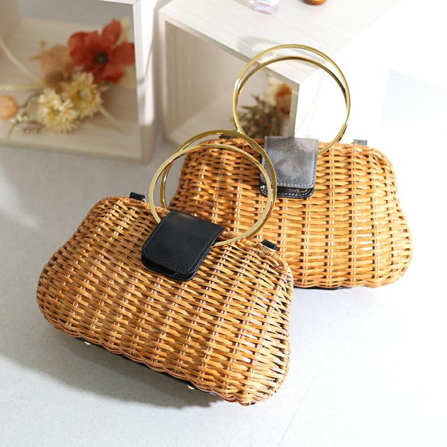 VIOLA d'ORO ヴィオラドーロ かごバッグ v-8130