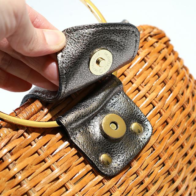 VIOLA d'ORO ヴィオラドーロ かごバッグ v-8130