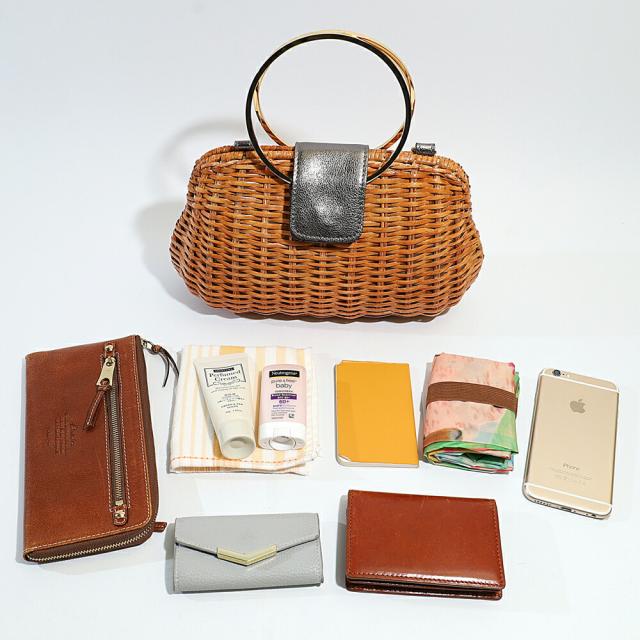 VIOLA d'ORO ヴィオラドーロ かごバッグ v-8130