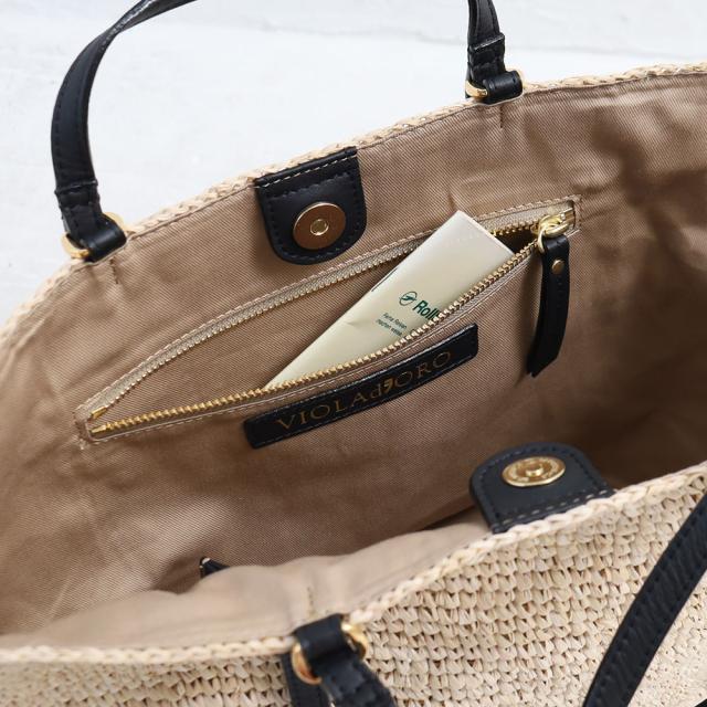 VIOLA d'ORO ヴィオラドーロ トートバッグ v-8481