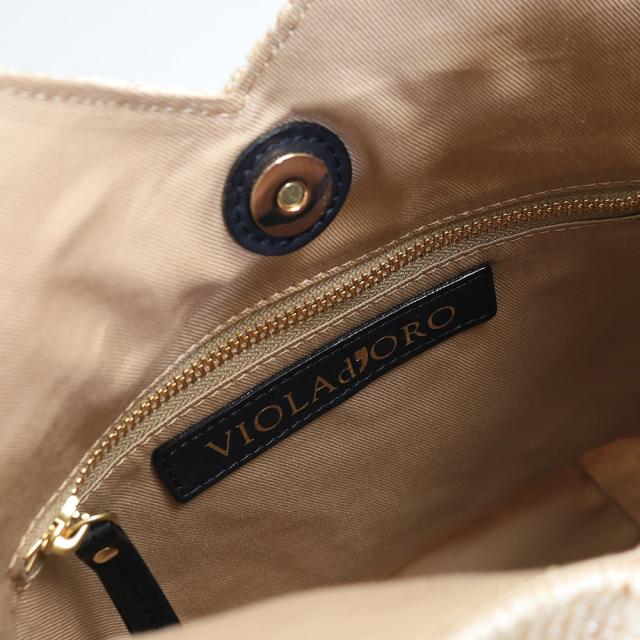 VIOLA d'ORO ヴィオラドーロ トートバッグ v-8486