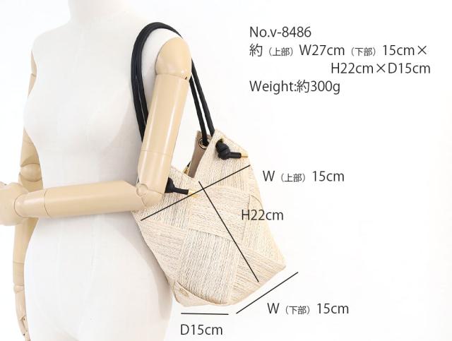 VIOLA d'ORO ヴィオラドーロ トートバッグ v-8486