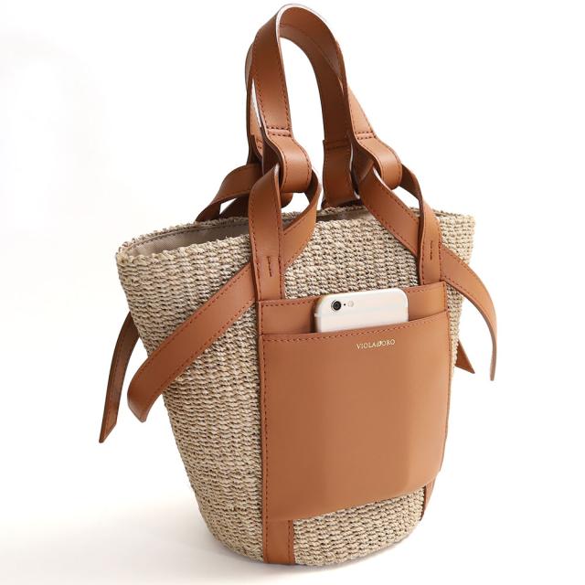 VIOLA d'ORO ヴィオラドーロ トートバッグ v-8593