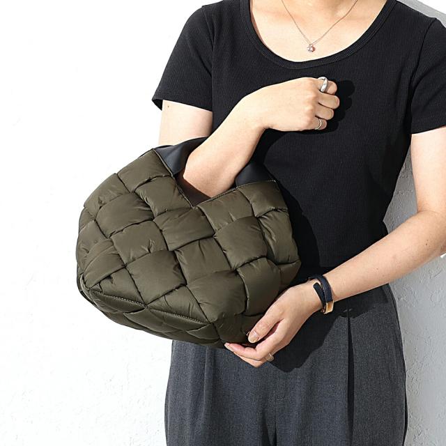 VIOLA d'ORO ELMO ヴィオラドーロ エルモ ボンディングナイロンメッシュトート v-8663