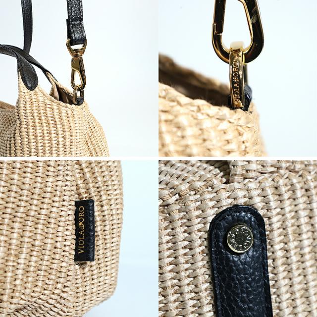 VIOLA d'ORO ヴィオラドーロ トートバッグ v-8858