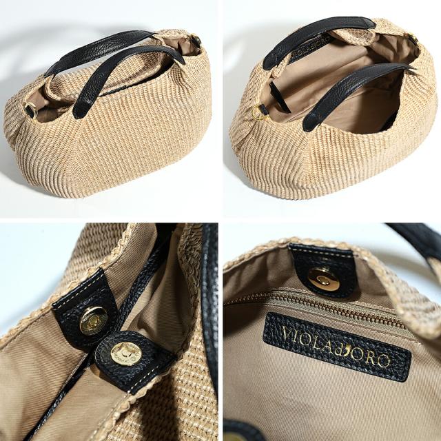 VIOLA d'ORO ヴィオラドーロ トートバッグ v-8858