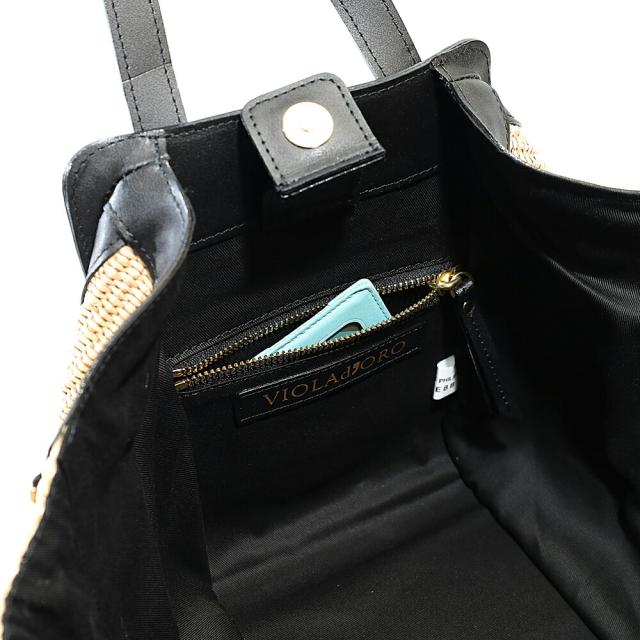 VIOLA d'ORO ヴィオラドーロ かごバッグ v-8868