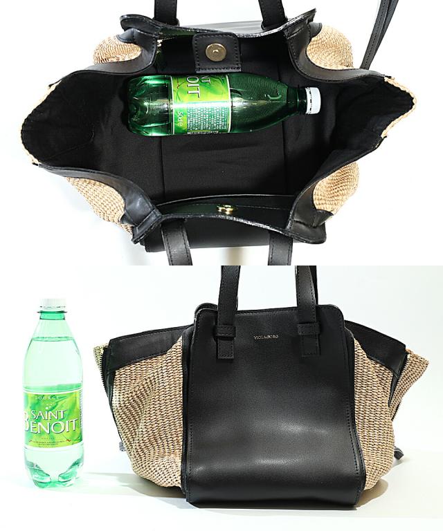 VIOLA d'ORO ヴィオラドーロ かごバッグ v-8868