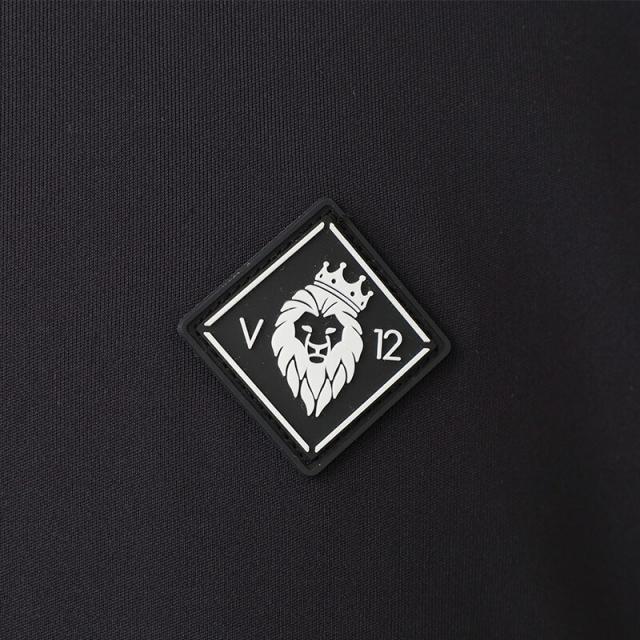 V12 JACQUARD LOGO MOCK ゴルフ メンズ インナーモックネック 吸水速乾 V122310-MK14 ディティール