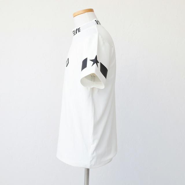 V12 JACQUARD LOGO MOCK ゴルフ メンズ インナーモックネック 吸水速乾 V122310-MK14 イメージ