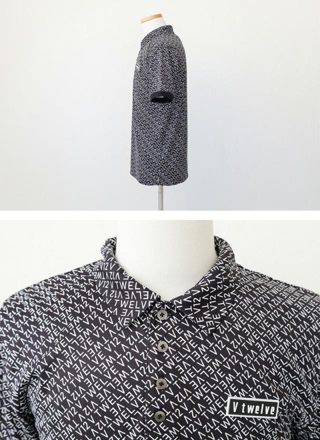 V12 ENUMERATION POLO メンズ ポロシャツ 吸水速乾 V122310-PL05 イメージ