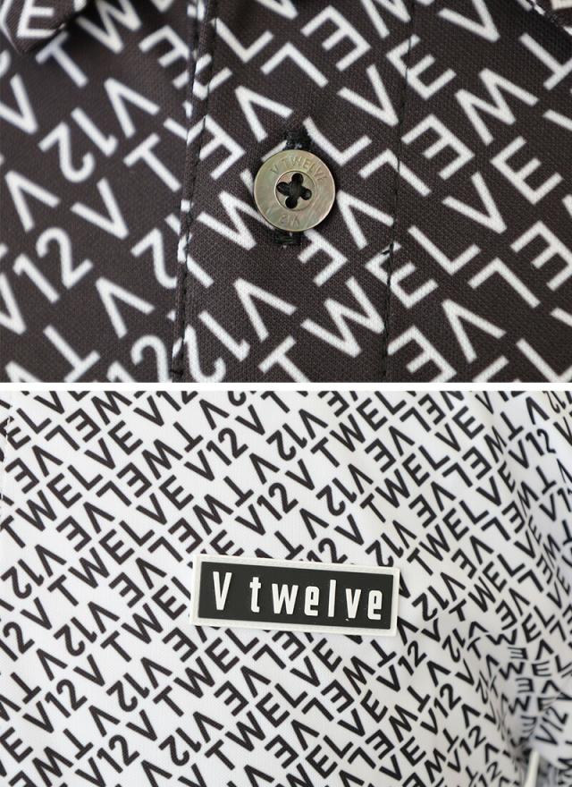 V12 ENUMERATION POLO メンズ ポロシャツ 吸水速乾 V122310-PL05 イメージ