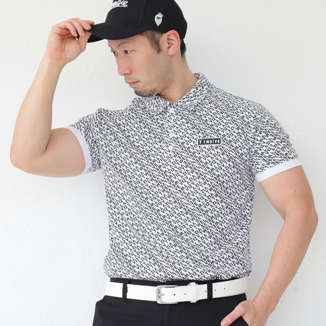 V12 ENUMERATION POLO メンズ ポロシャツ 吸水速乾 V122310-PL05 イメージ