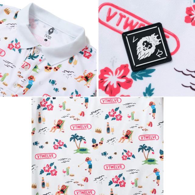 V12 ブィトゥエルブ ポロシャツ v122411-pl18