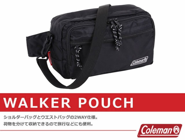 コールマン ボディバッグ ウエストバッグ ウォーカーポーチ