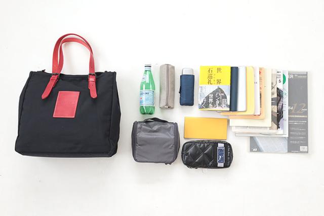 バギーポート ブラック帆布　トートバッグ ynm410