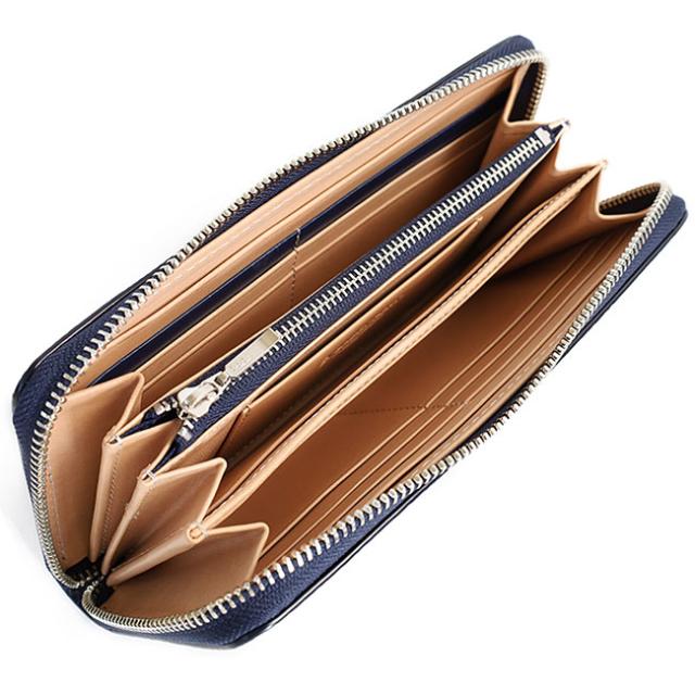 バギーポート 藍染め ペイズリー型押し 長財布 zys197