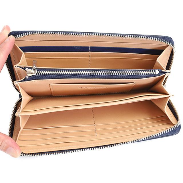 バギーポート 藍染め ペイズリー型押し 長財布 zys197