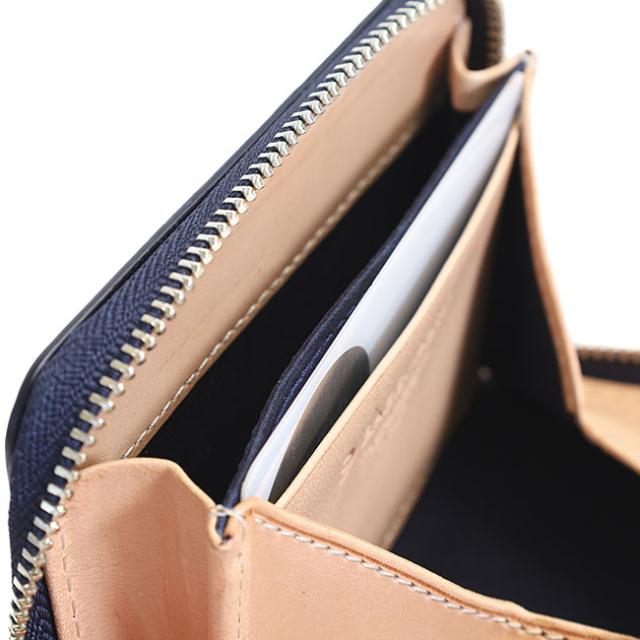 バギーポート 藍染め ペイズリー型押し 小銭入れ zys199