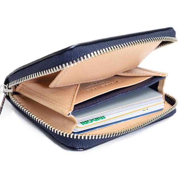 バギーポート 藍染め ペイズリー型押し 小銭入れ zys199