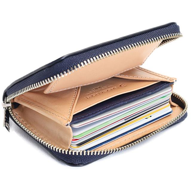 バギーポート 藍染め ペイズリー型押し 小銭入れ zys199