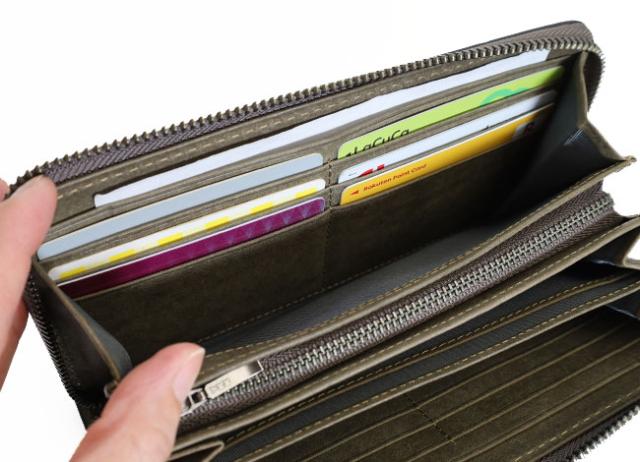 バギーポート ブオナ ラウンドファスナー長財布 zys2400