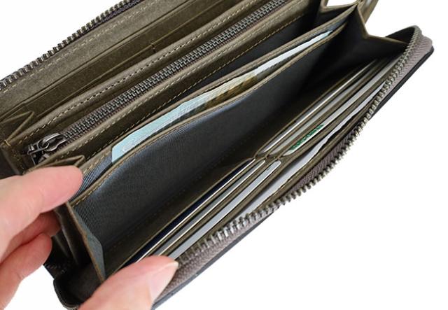 バギーポート ブオナ ラウンドファスナー長財布 zys2400