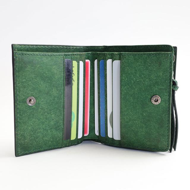 ポイント10% バギーポート ブオナ 二つ折り財布 BAGGY PORT イタリア製