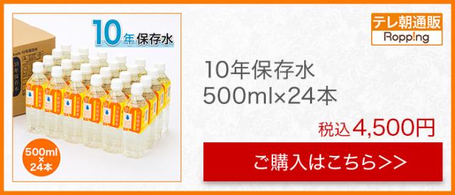 10年保存水500ml×24本
