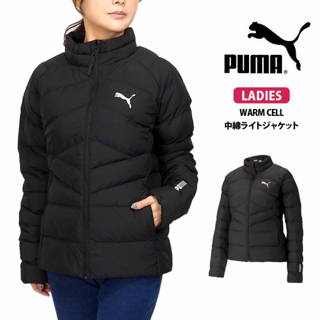 PUMA レディース ライトウェイト 中綿ジャケット M L プーマ 587704 01