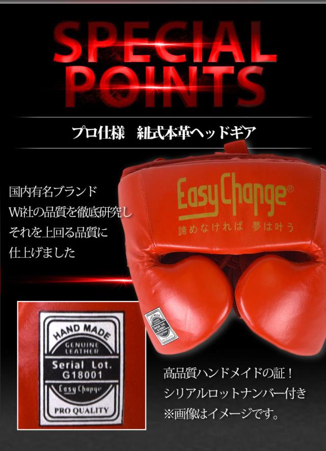 耐久性あり＆鼻を負傷から保護する構造ボクシングヘッドギアがEasyChangeから登場！