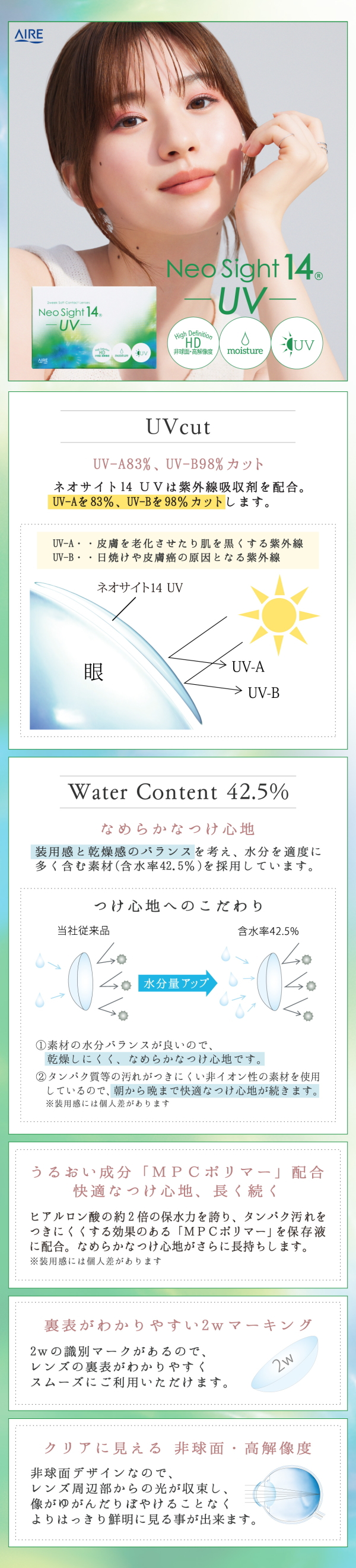 ネオサイト１４UV　商品説明