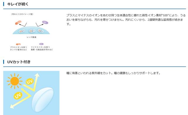 2ウィークピュア 商品説明2 2ウィークピュア 商品説明2