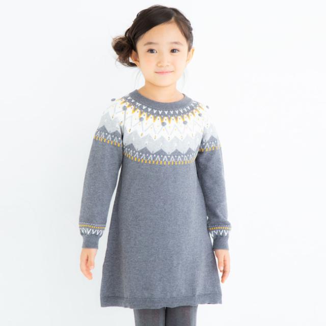 人気カラー再販 70 Off Tartine Et Chocolat タルティーヌエショコラ ノルディックセーターワンピース 90cm 100cm 子供服 Bebe Bebe ベベ アウ 日本製 Farmerscentre Com Ng