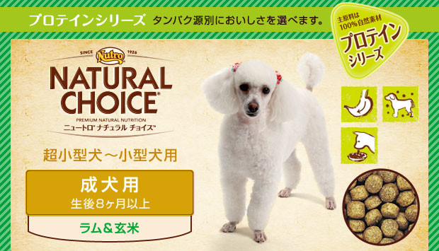 ニュートロ ナチュラルチョイス ラム&玄米 超小型犬〜小型犬用 成犬用