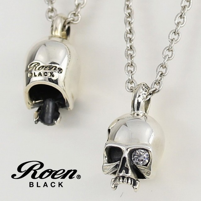 好評低価 RoenBLACK ブラス RO-002 ブランド 人気の通販はau PAY マーケット - 贅沢屋|商品ロットナンバー:465526757 ロエン ネックレス ブラック スカル アクセサリー シルバー925 豊富な即納
