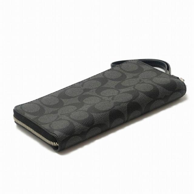 コーチ COACH 財布 レディース 長財布 ラウンドファスナー iPhone